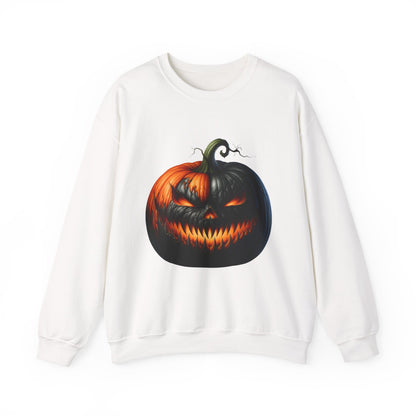 Creepy Clown Raccoon Pumpkin Halloween Sweatshirt