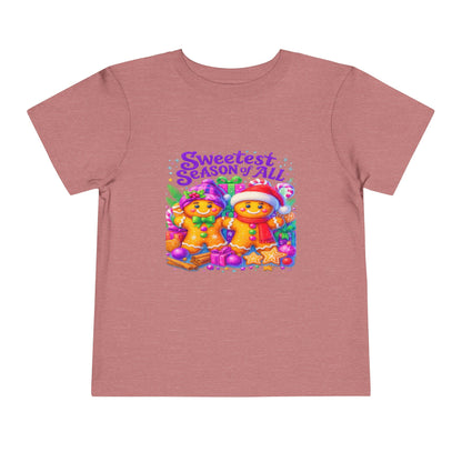 Sweetest Season Gingerbread Christmas Toddler Tee