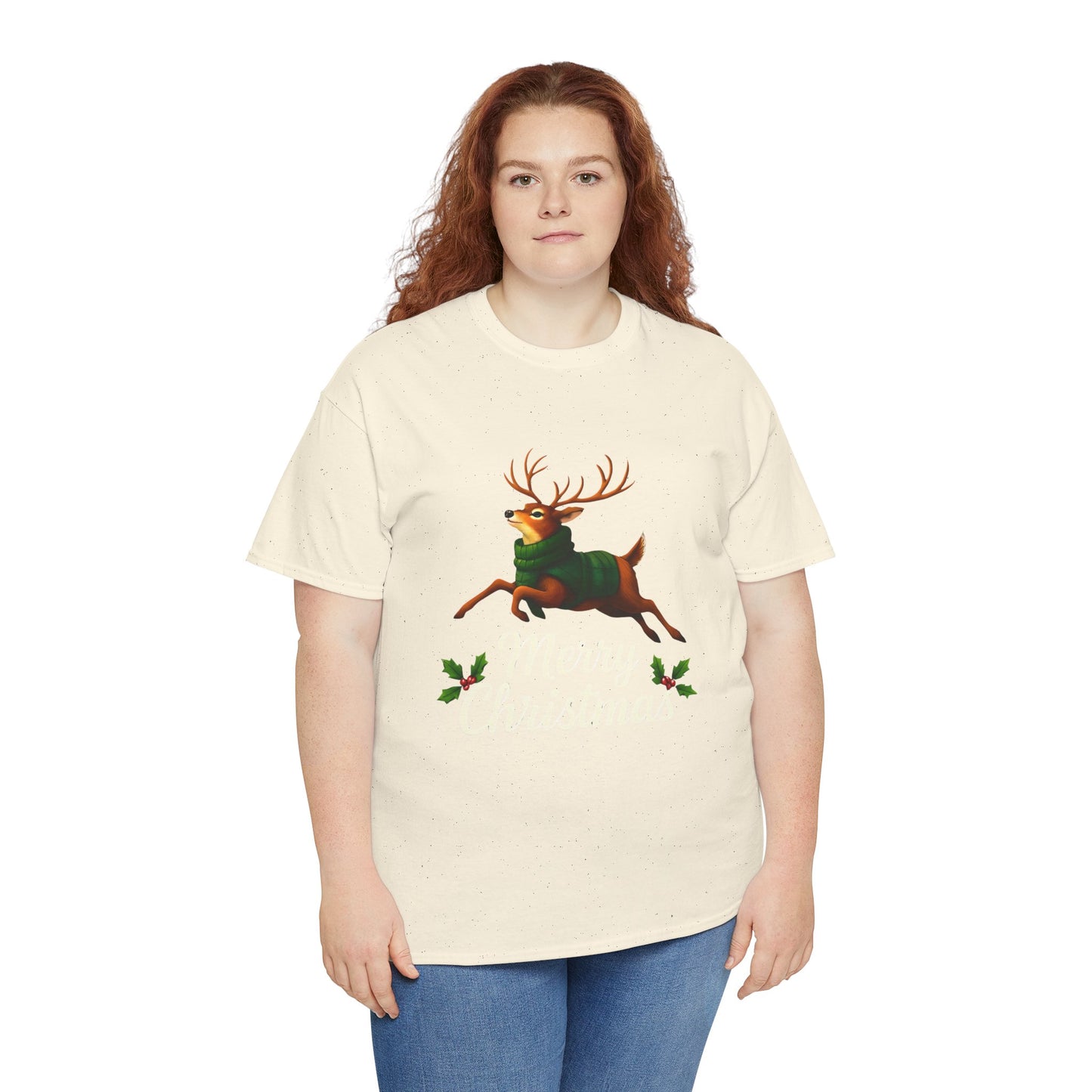 Merry Christmas Reindeer Tee
