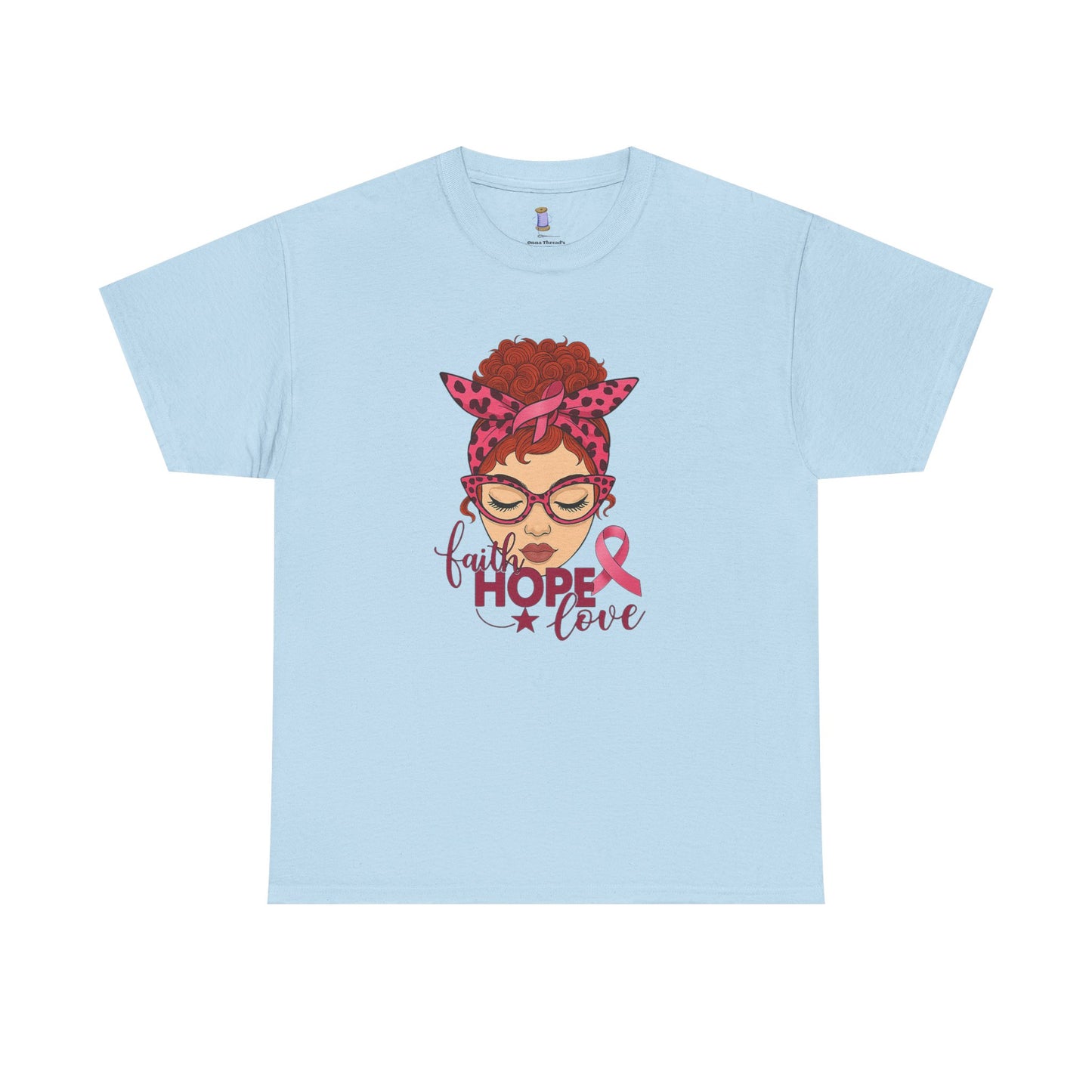 Empowering Cancer Awareness Tee, Hope Love Pink Ribbon Shirt, Inspirational Unisex Tee, Gifts for Breast Cancer Awareness, Supportive [...]
