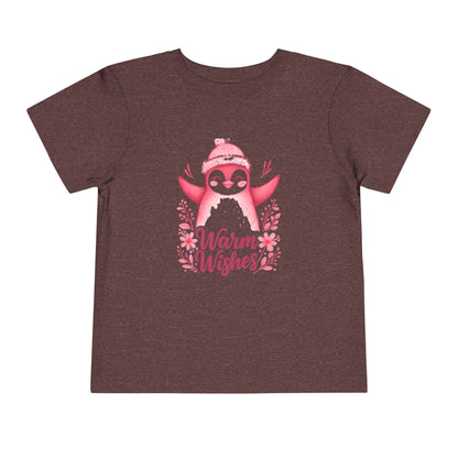 Warm Wishes Penguin Toddler Christmas Tee
