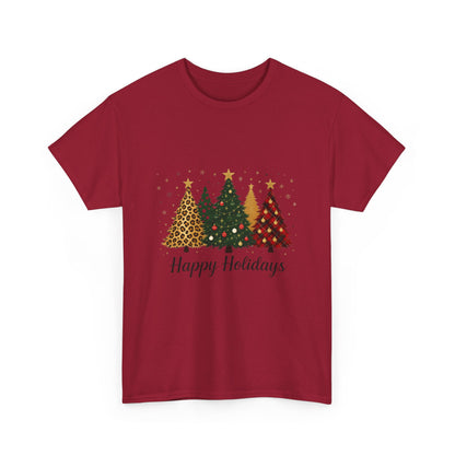 Happy Holidays Trees Tee
