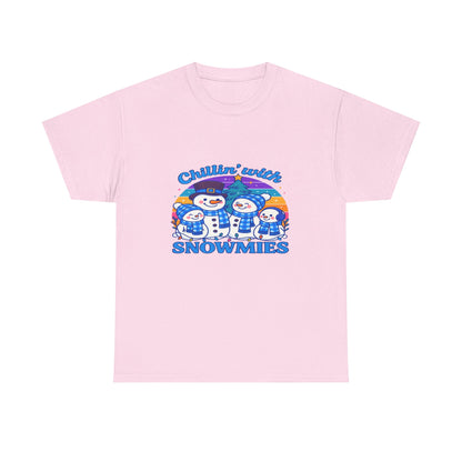 Snowman Family Tee - Chillin with my SNOWMIES