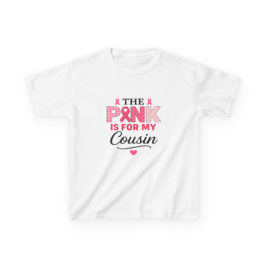 Pink Ribbon Cousin Tee - Breast Cancer Awareness