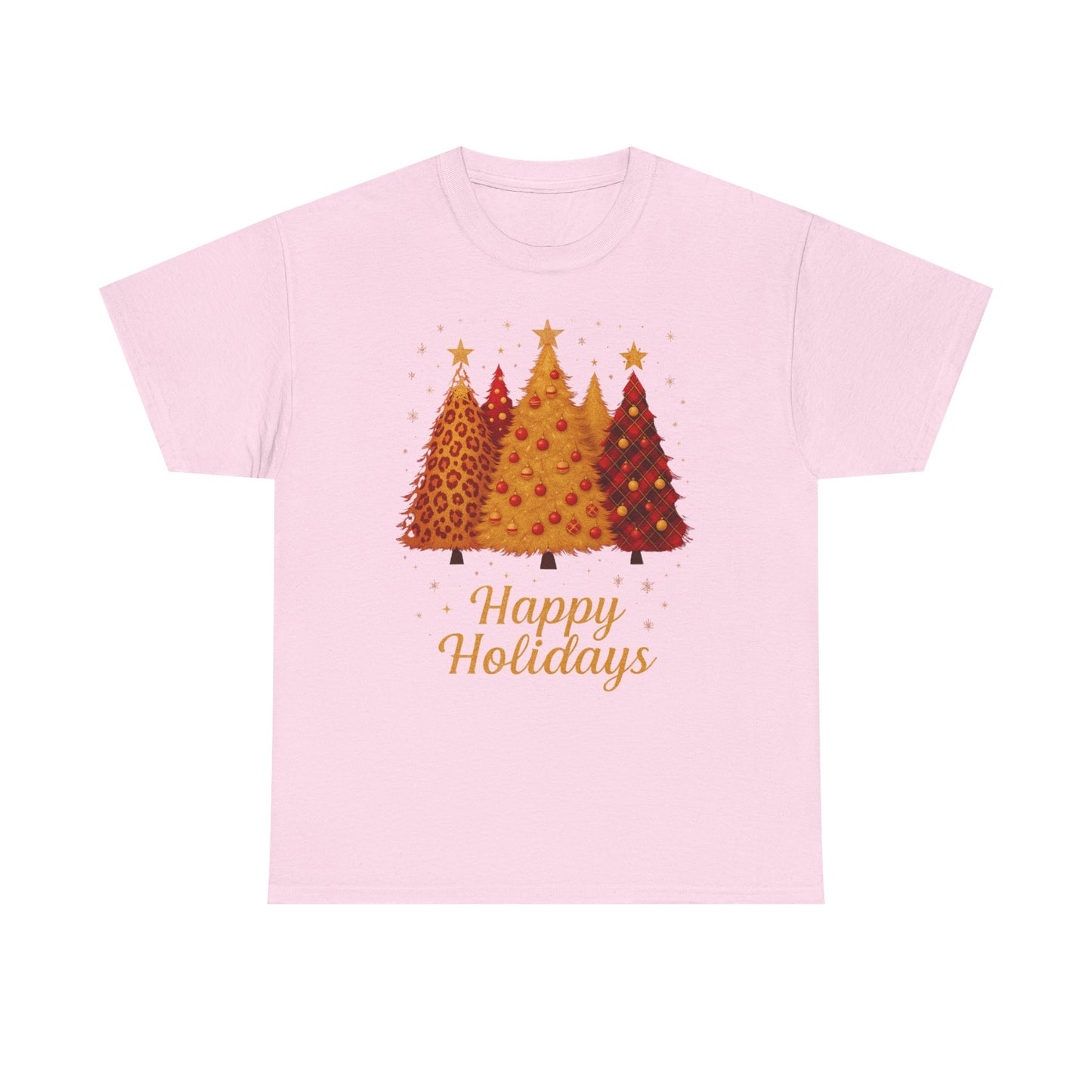 Happy Holidays Christmas Trees Tee