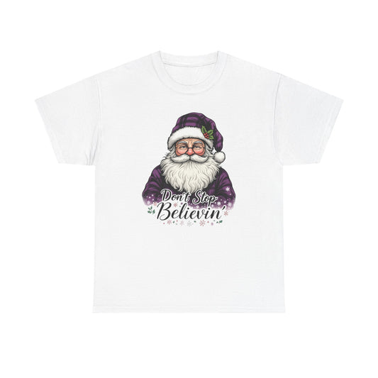 Don't Stop Believin' Santa Tee