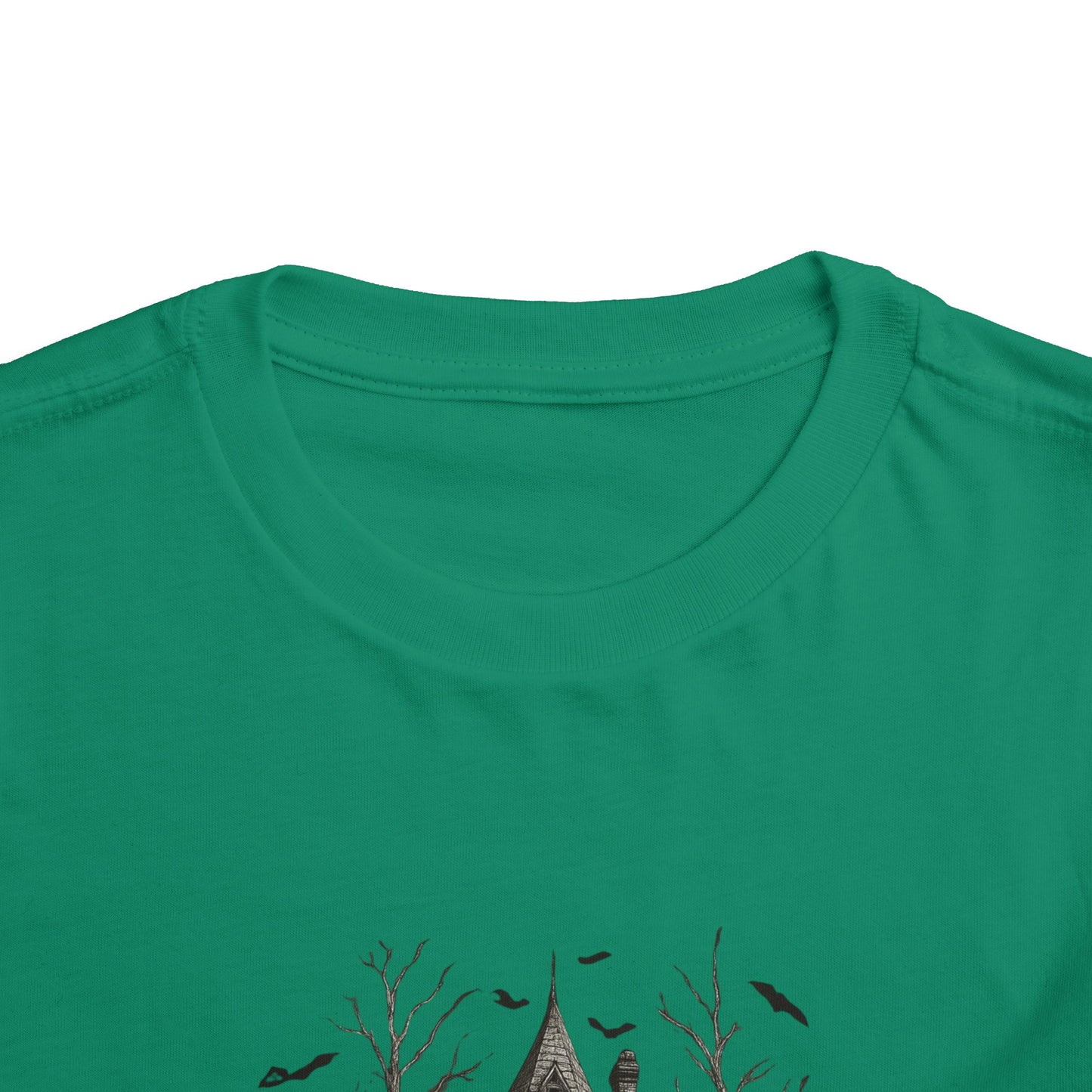 Spooky Halloween House Toddler Christmas Tee