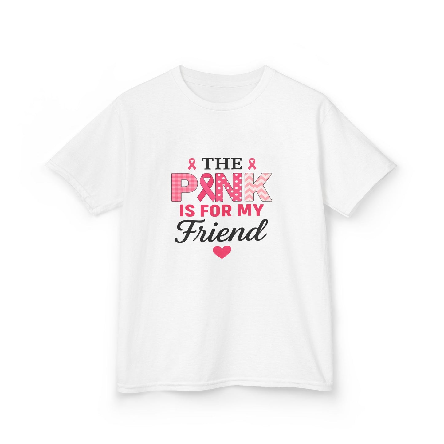 Pink Ribbon Dinosaur Christmas Tee - For My Friend