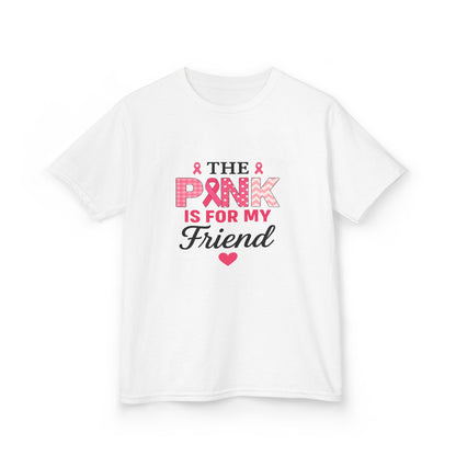 Pink Ribbon Dinosaur Christmas Tee - For My Friend