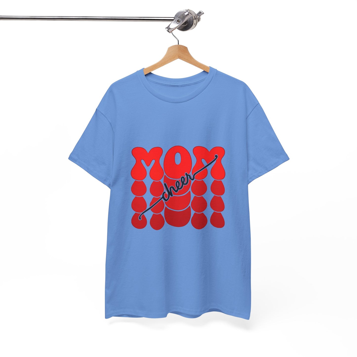 Retro Mom Cheer Tee – Bold Support & Spirit Shirt