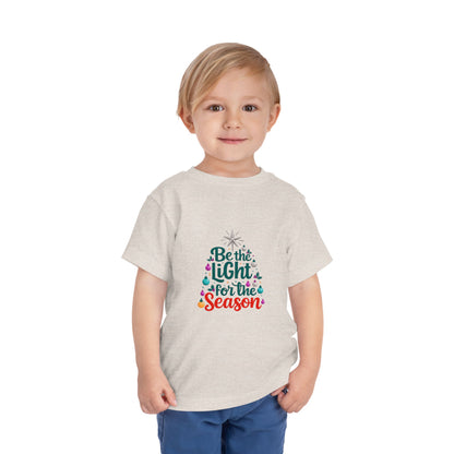 Be the Light Toddler Christmas Tee