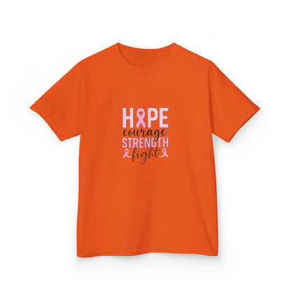 Hope, Strength & Courage Dinosaur Christmas Tee