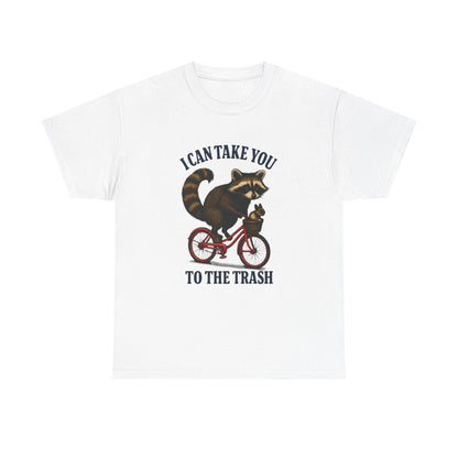 Raccoon Bike Ride: I Can Take You To The Trash Tee