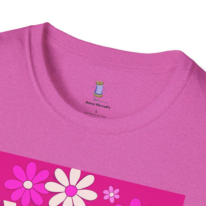 You Grow Girl Floral T-Shirt, Cute Feminine Tee, Gift for Her, Empowerment Shirt, Spring Fashion, Positive Vibes