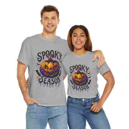 Spooky Season Jack O Lantern Halloween Tee