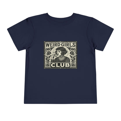 Weird Girls Club Tee - Vintage Linocut Christmas