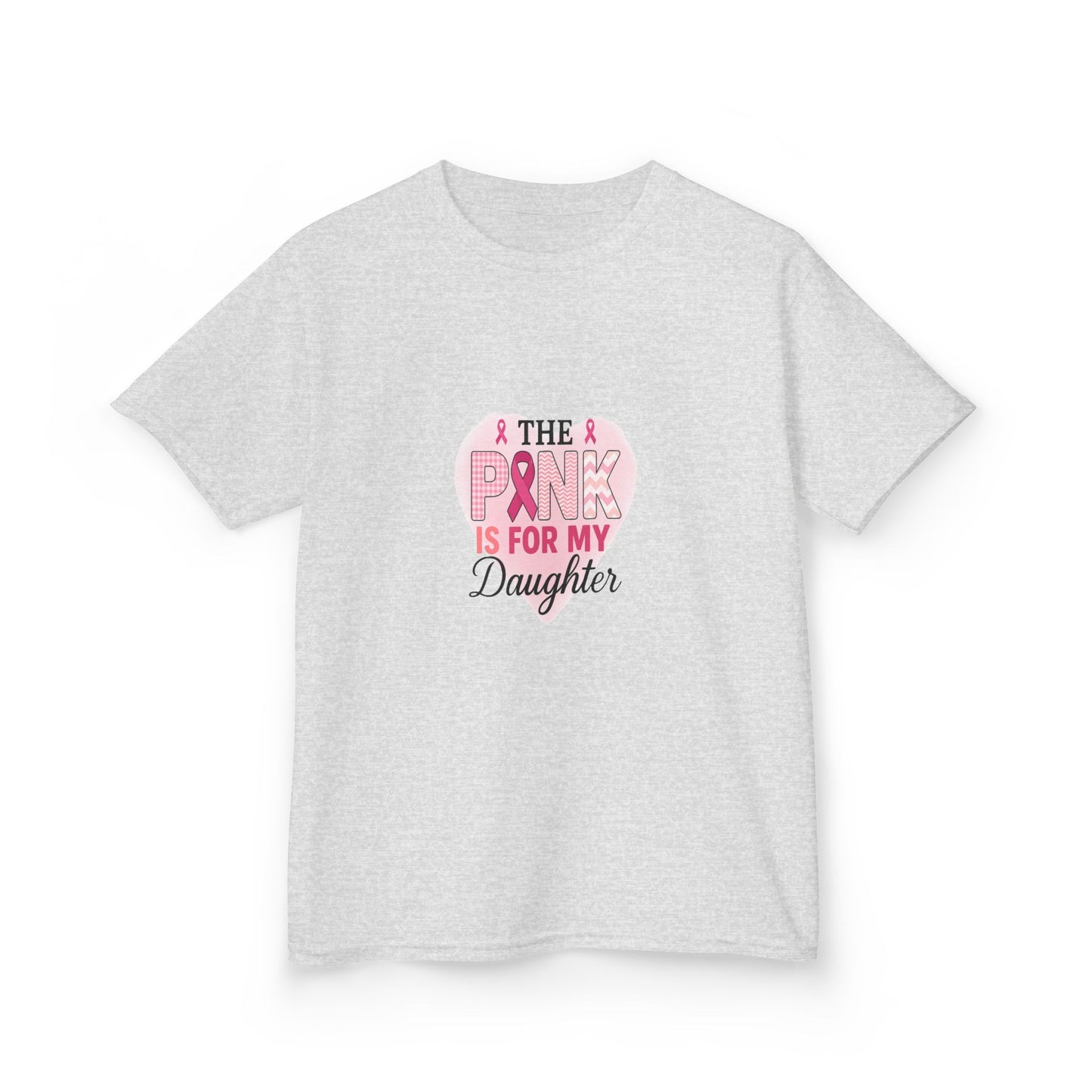 Pink Dinosaur Daughter Tee - Breast Cancer Awareness