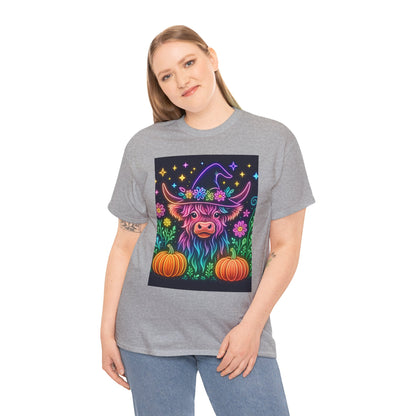 Neon Halloween Highland Tee