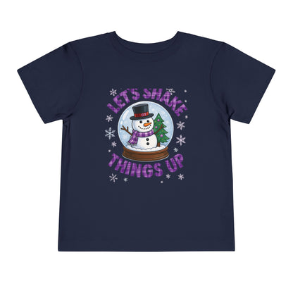 Shake Things Up! Snowman Christmas Toddler Tee