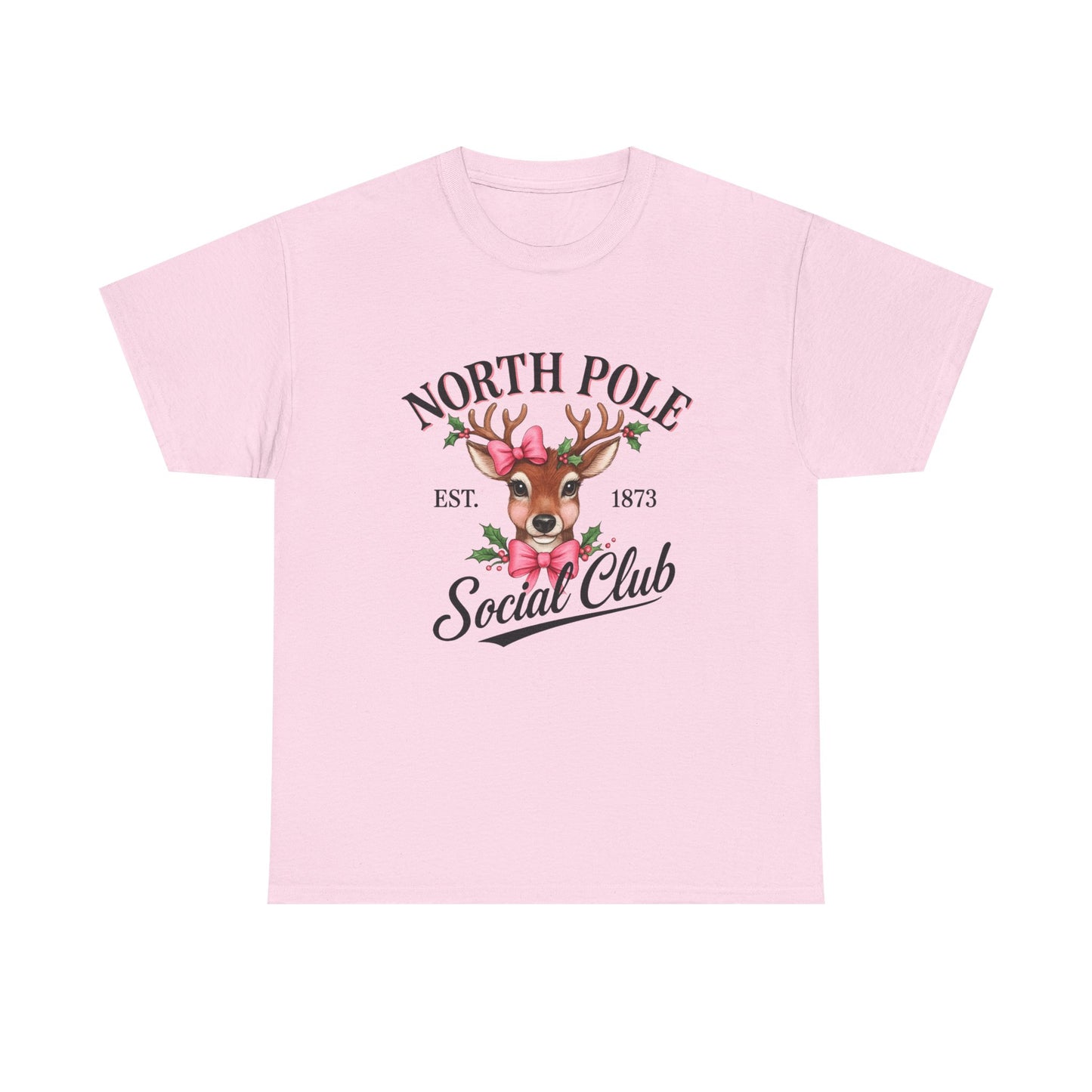North Pole Social Club Reindeer Tee