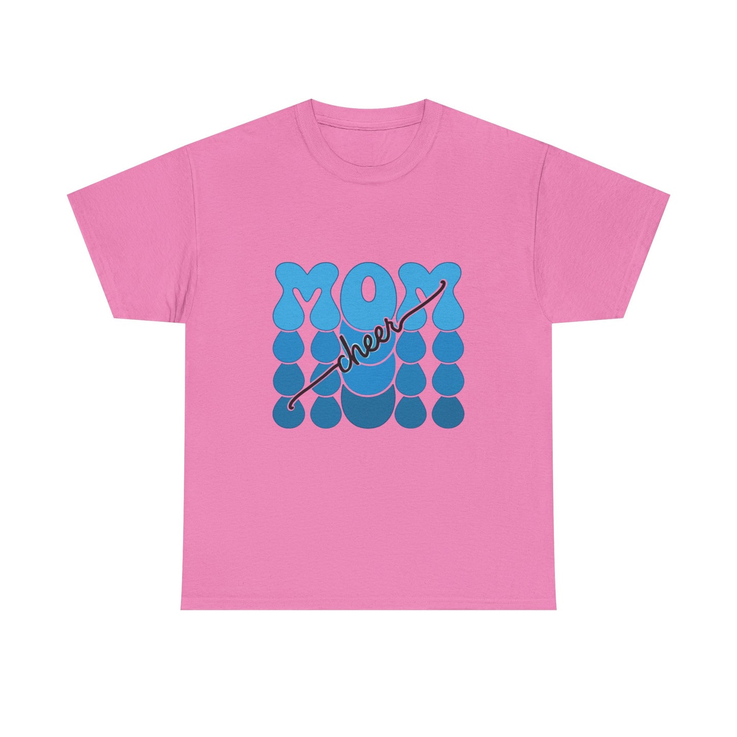 Blue Mom Cheer T-Shirt