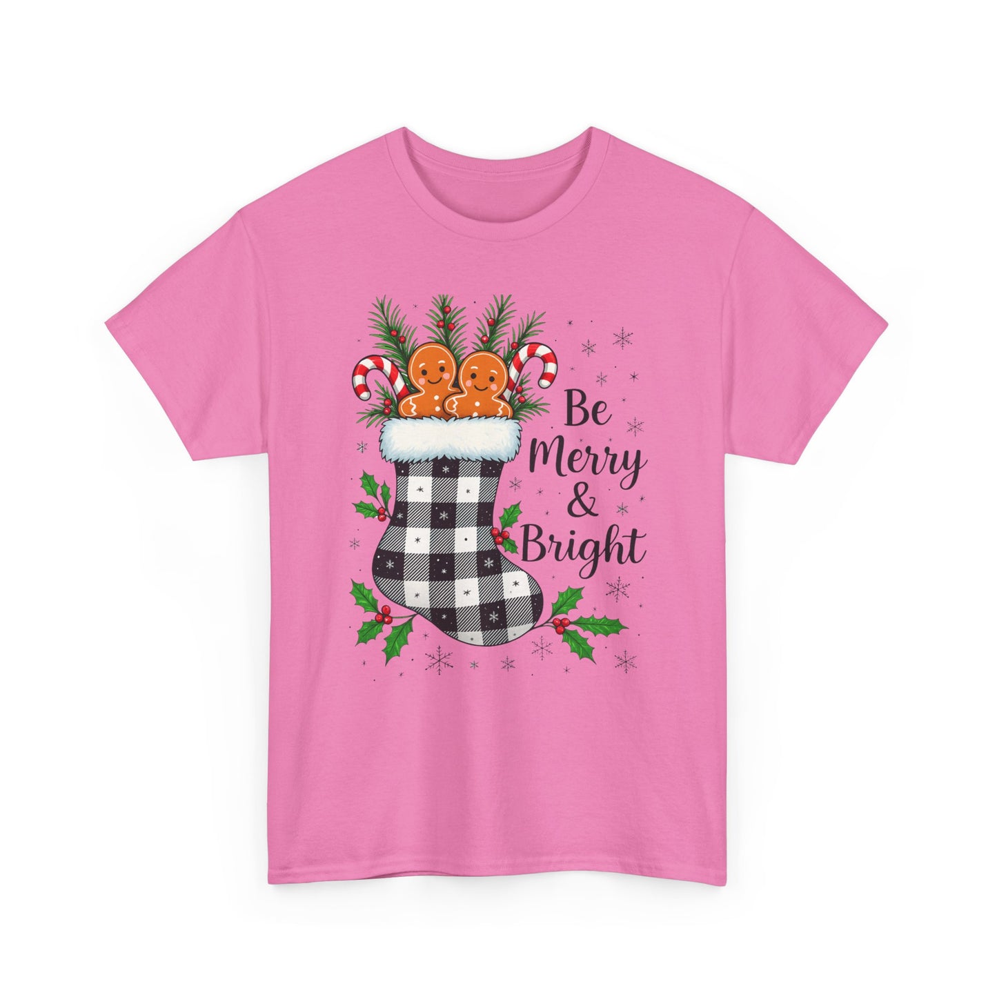 Merry & Bright  Stocking Tee