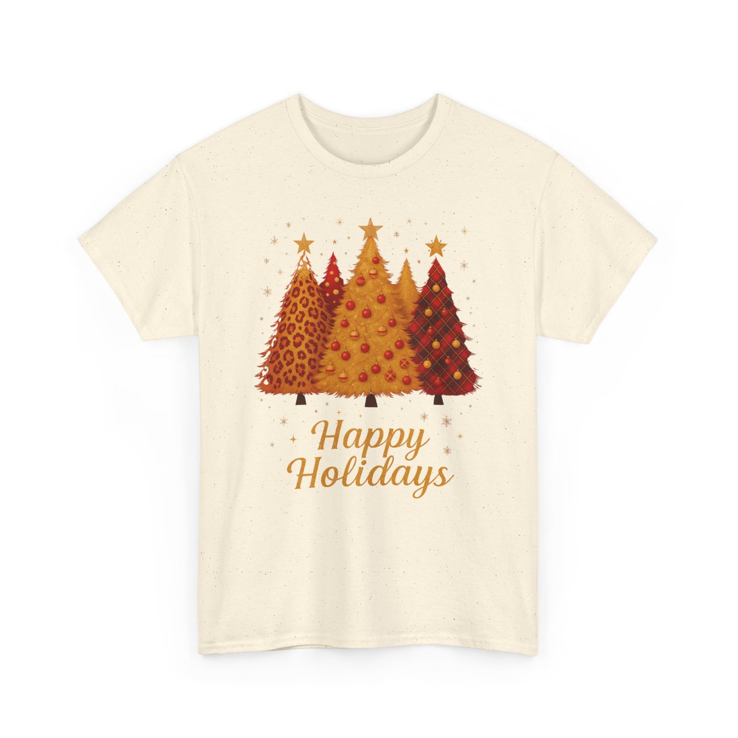 Happy Holidays Christmas Trees Tee