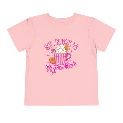 St. Nick's Coffee Club Toddler Christmas Tee