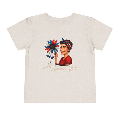 All American Girl – Vintage Floral Tee