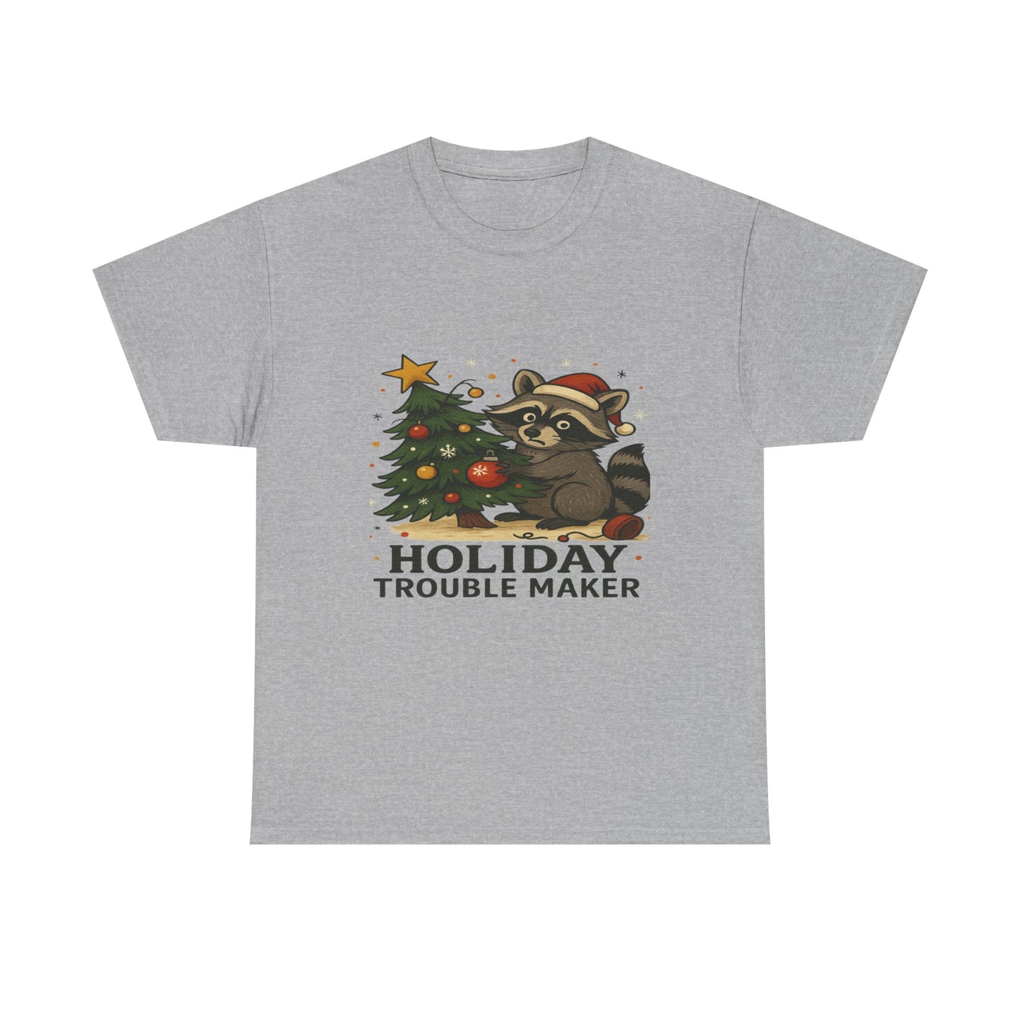 Christmas Raccoon Tee