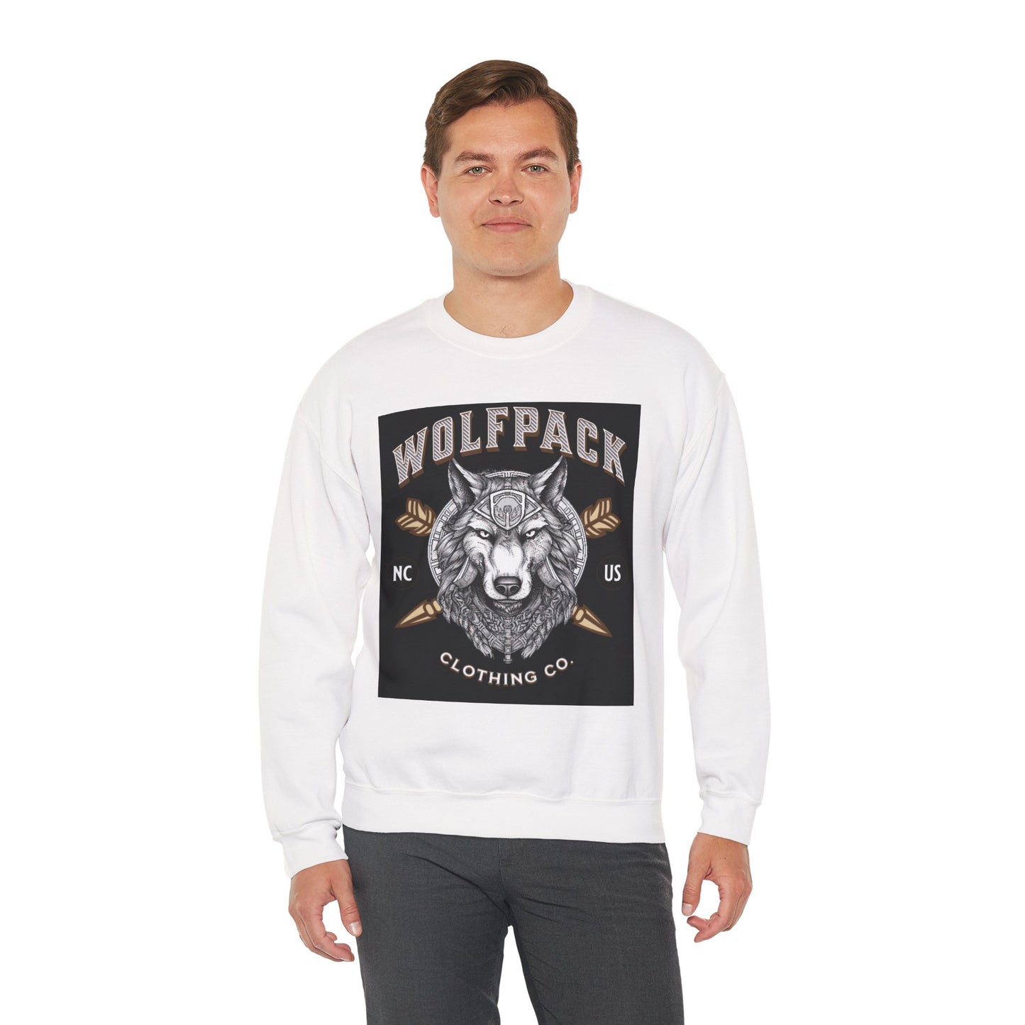 Wolfpack NC US Clothing Co. Halloween Sweatshirt