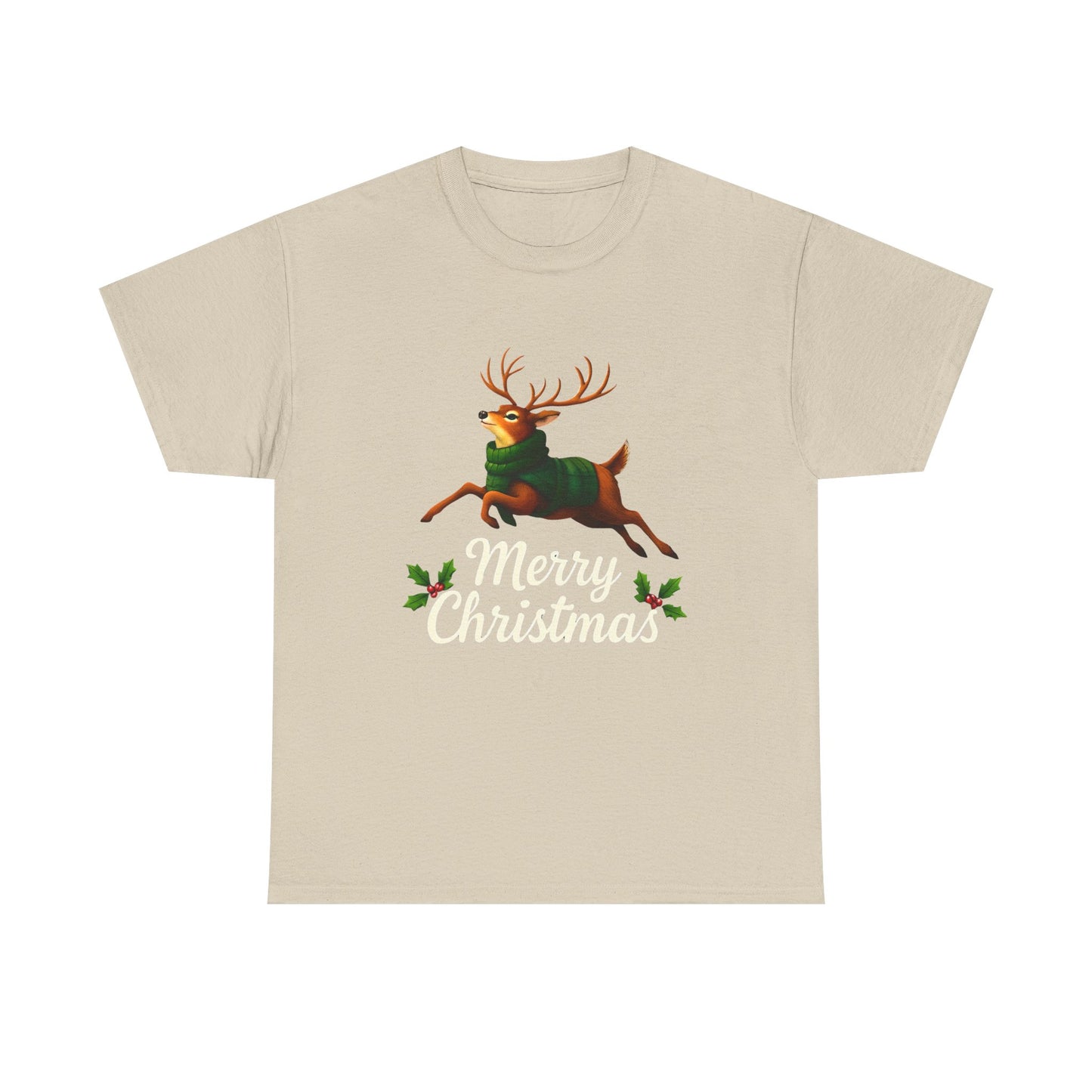 Merry Christmas Reindeer Tee