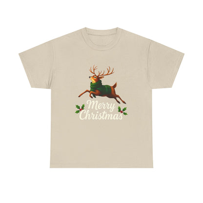 Merry Christmas Reindeer Tee