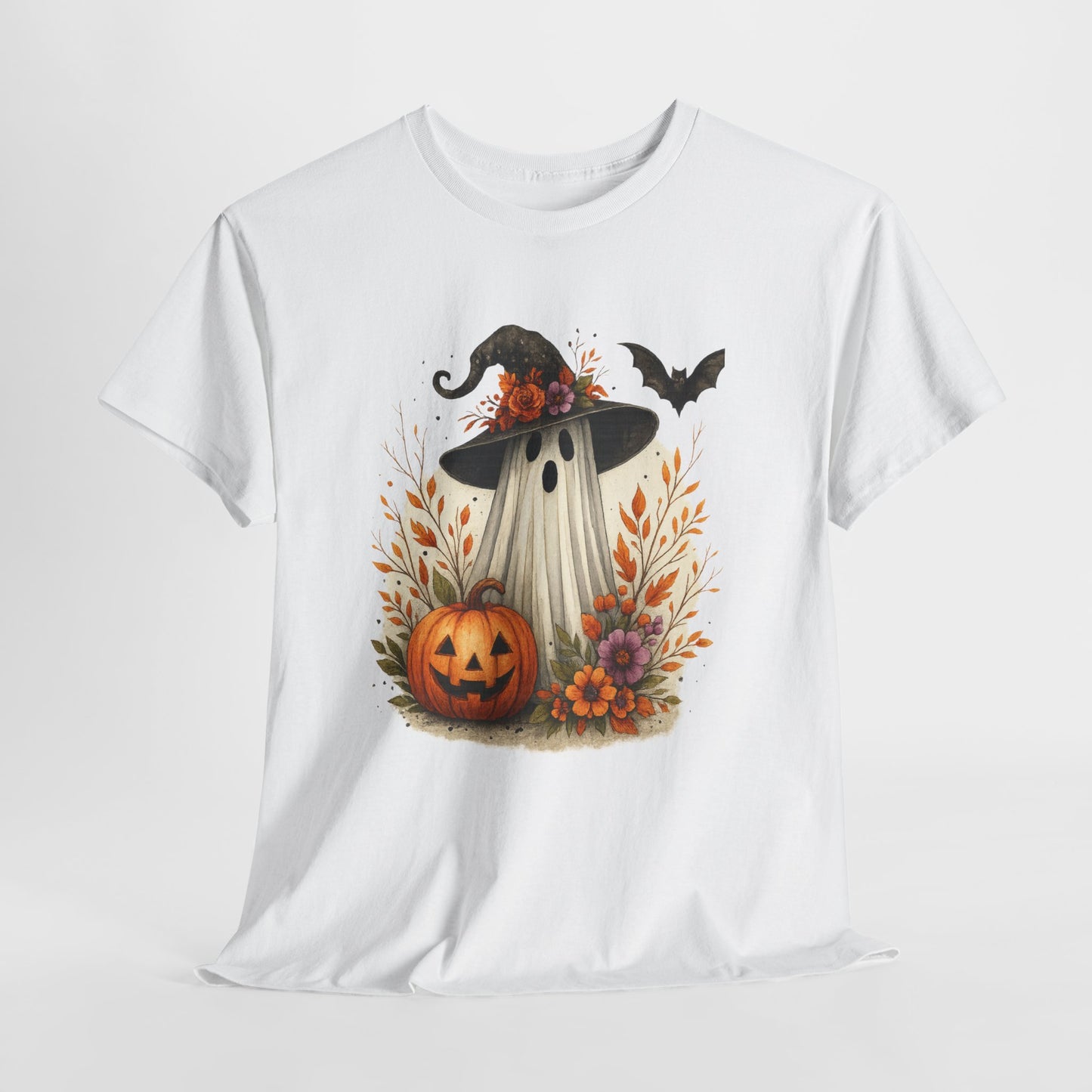 Whimsical Ghost Halloween Tee