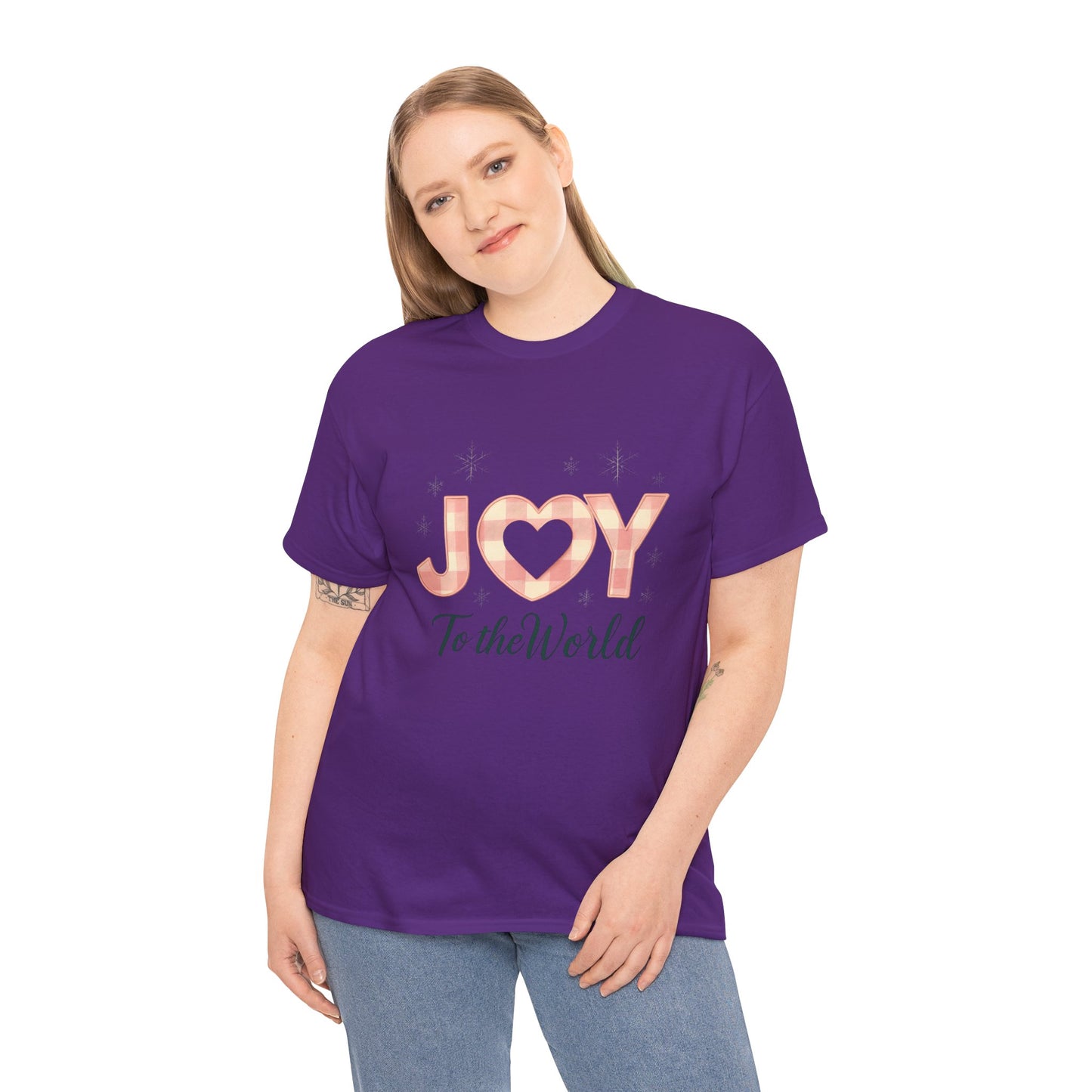 Joy to the World Heart Tee