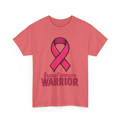 Breast Cancer Warrior Pink Ribbon Tee