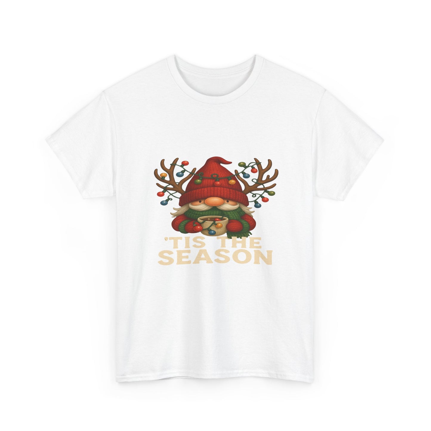 Festive Gnome Hot Cocoa Holiday Tee