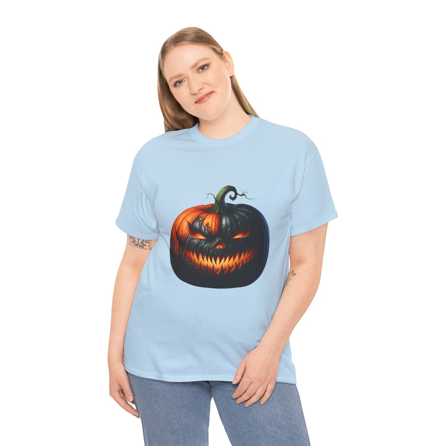 Sinister Pumpkin – Halloween Glow Tee