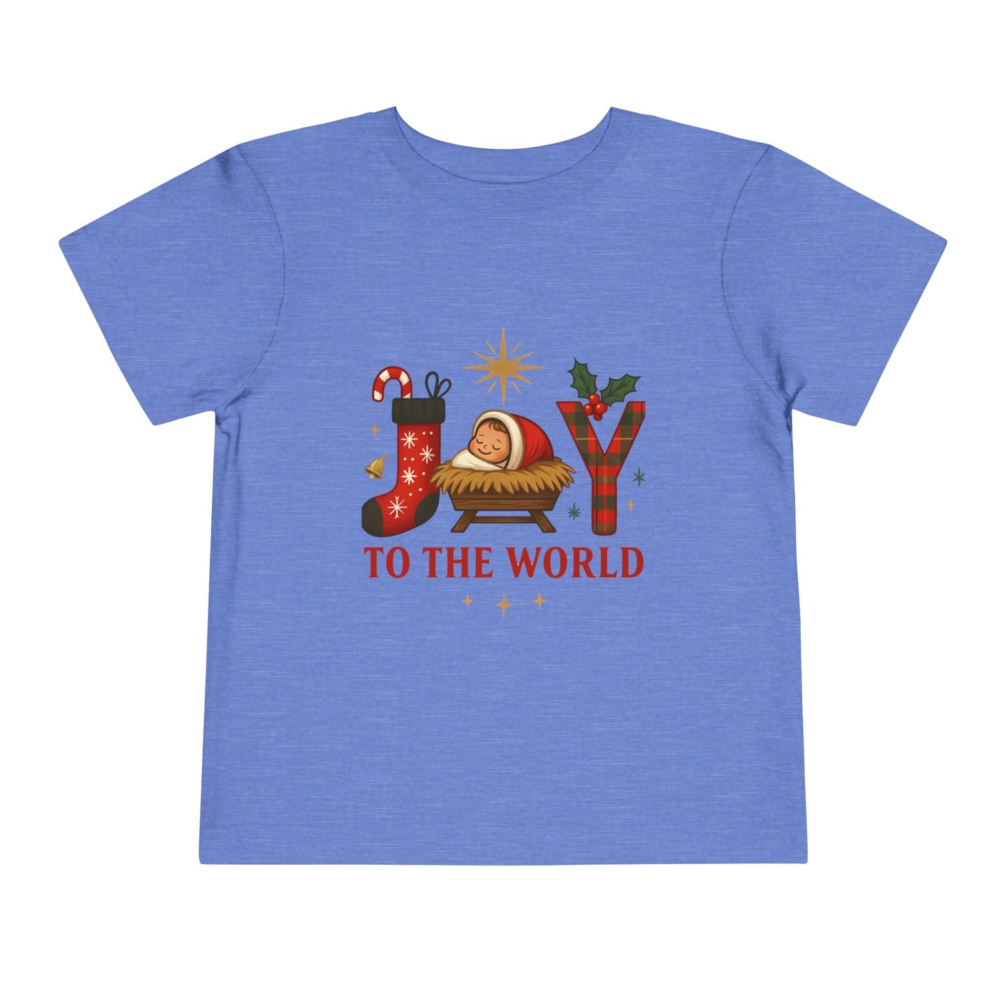 Joy to the World Toddler Christmas Tee