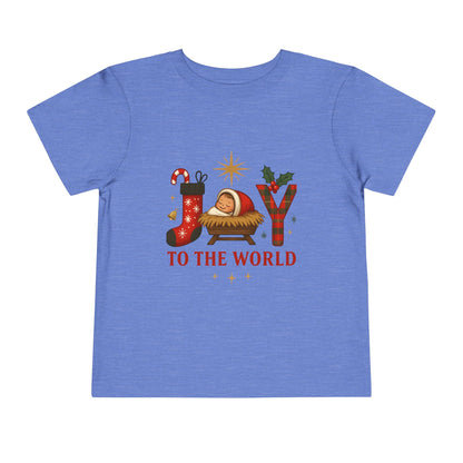Joy to the World Toddler Christmas Tee
