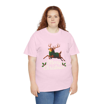 Merry Christmas Reindeer Tee