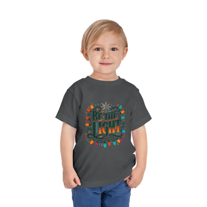 Christmas Toddler Tee - BE THE LIGHT, Matthew 5:14