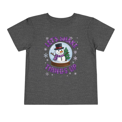 Shake Things Up! Snowman Christmas Toddler Tee