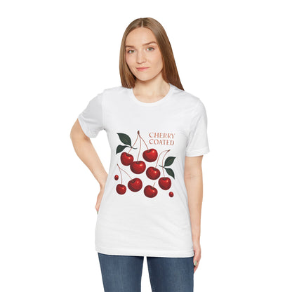 Cherry Coated Tee — Vintage Cherry Graphic T-Shirt