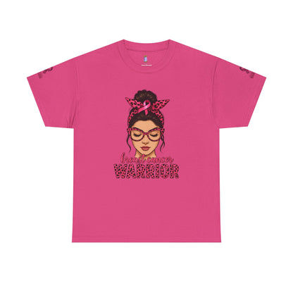 Breast Cancer Warrior Tee, Inspirational T-Shirt for Survivors, Supportive Gift for Cancer Awareness Events, Unisex Cotton Top, [...]