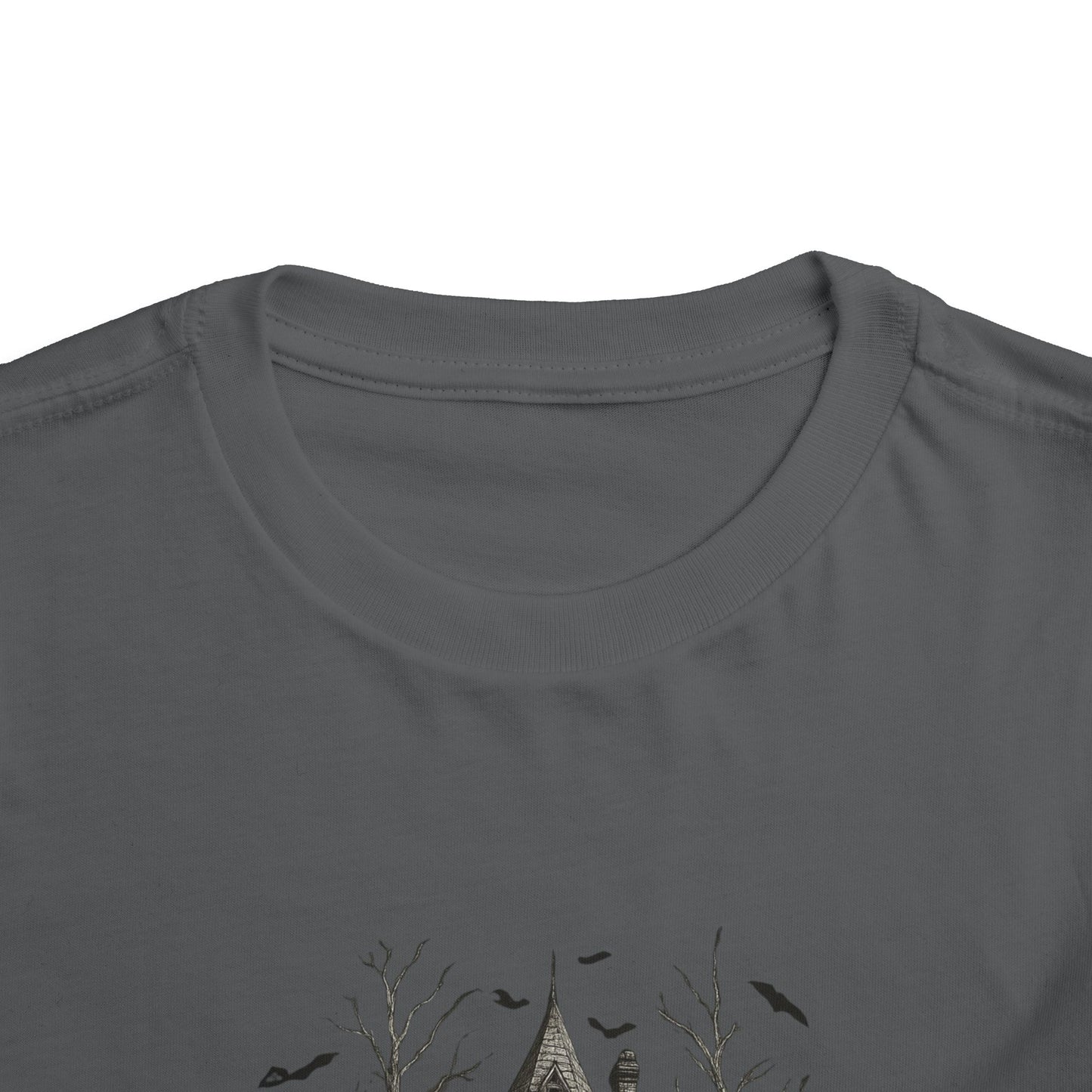 Spooky Halloween House Toddler Christmas Tee