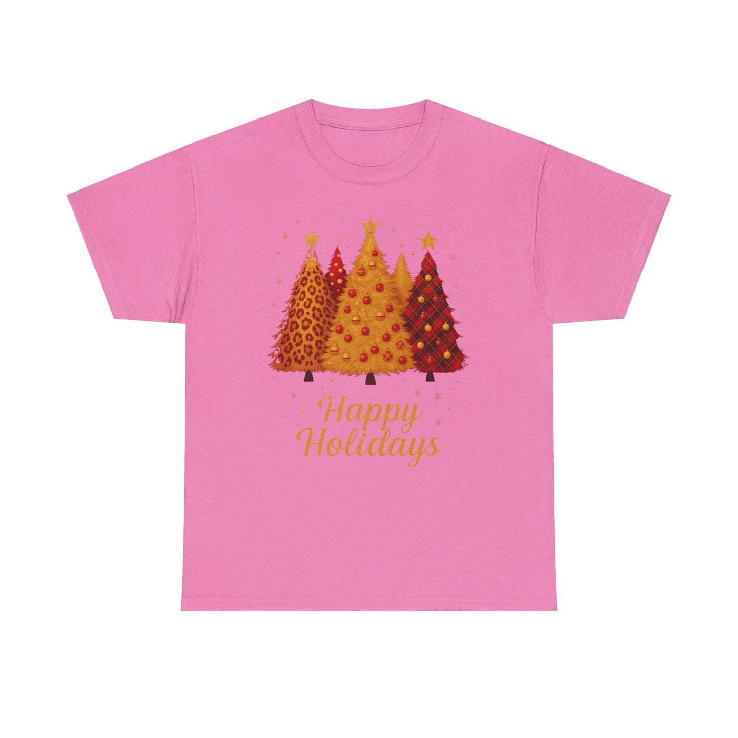 Happy Holidays Christmas Trees Tee