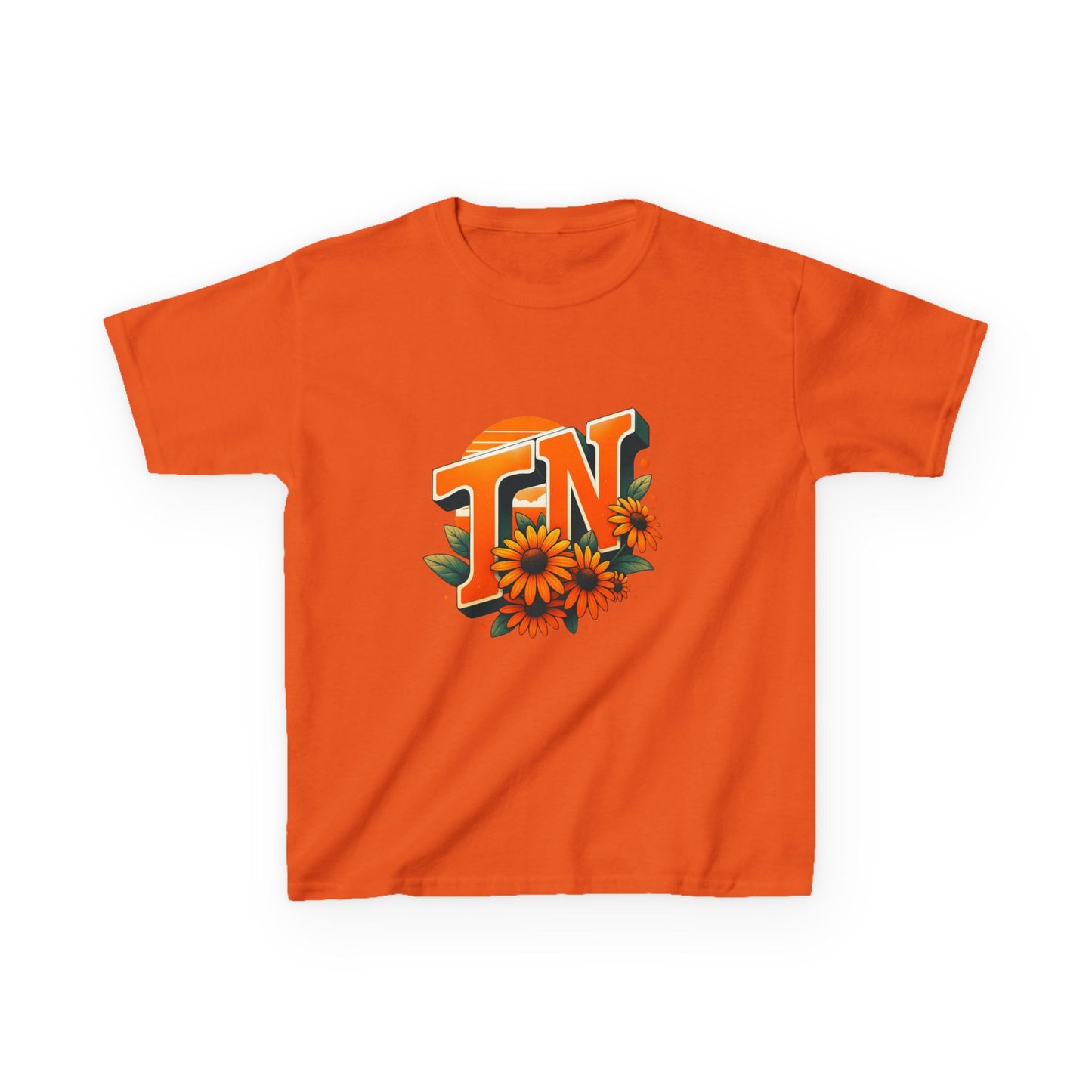 TN Sunset Dino Tee - Tennessee Retro Christmas Shirt