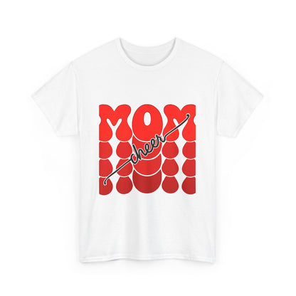 Retro Mom Cheer Tee – Bold Support & Spirit Shirt