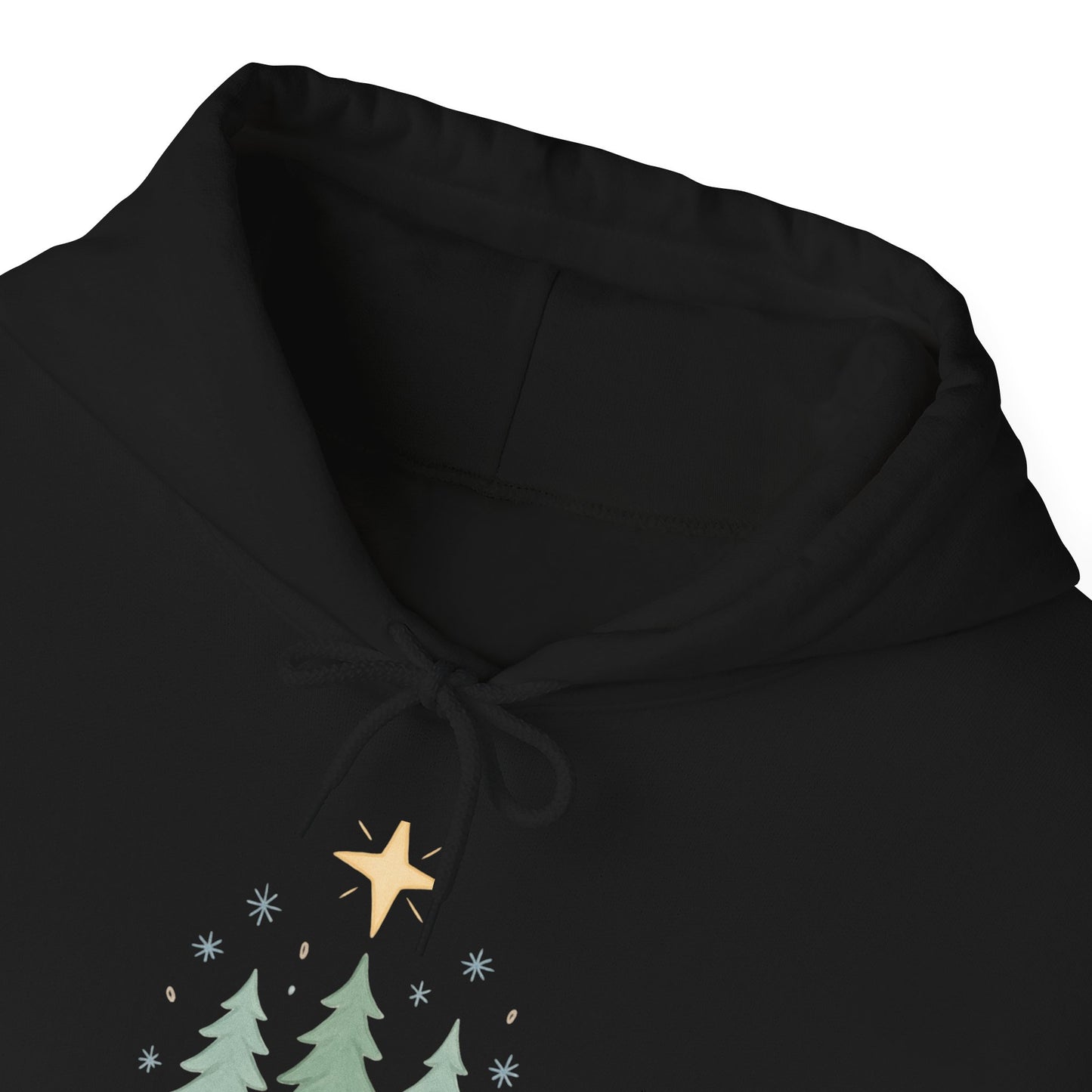 Holiday Hoodie - "Peace on Earth" Christmas Tree Pullover